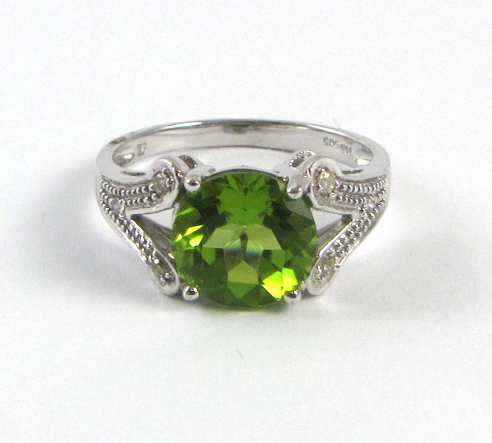 PERIDOT DIAMOND AND FOURTEEN KARAT 33e0ee