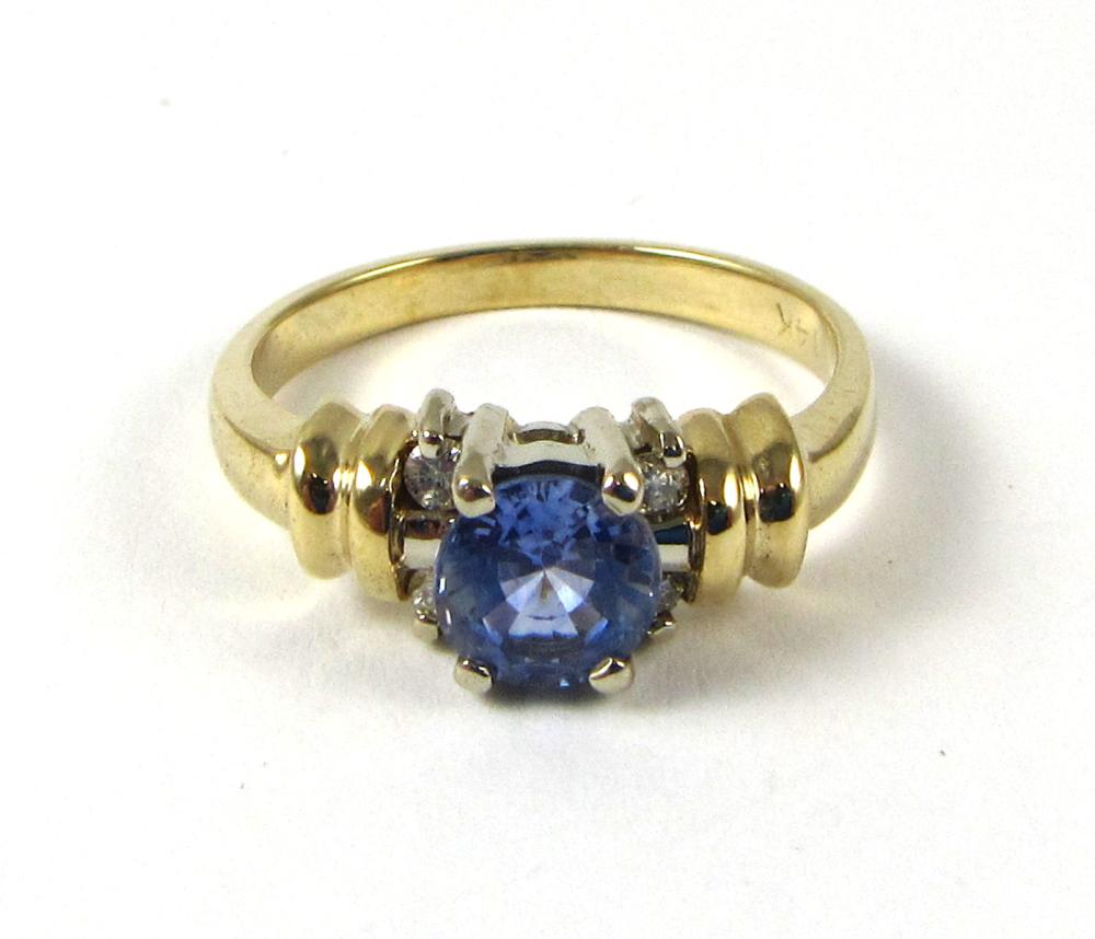 SAPPHIRE DIAMOND AND FOURTEEN 33e10c