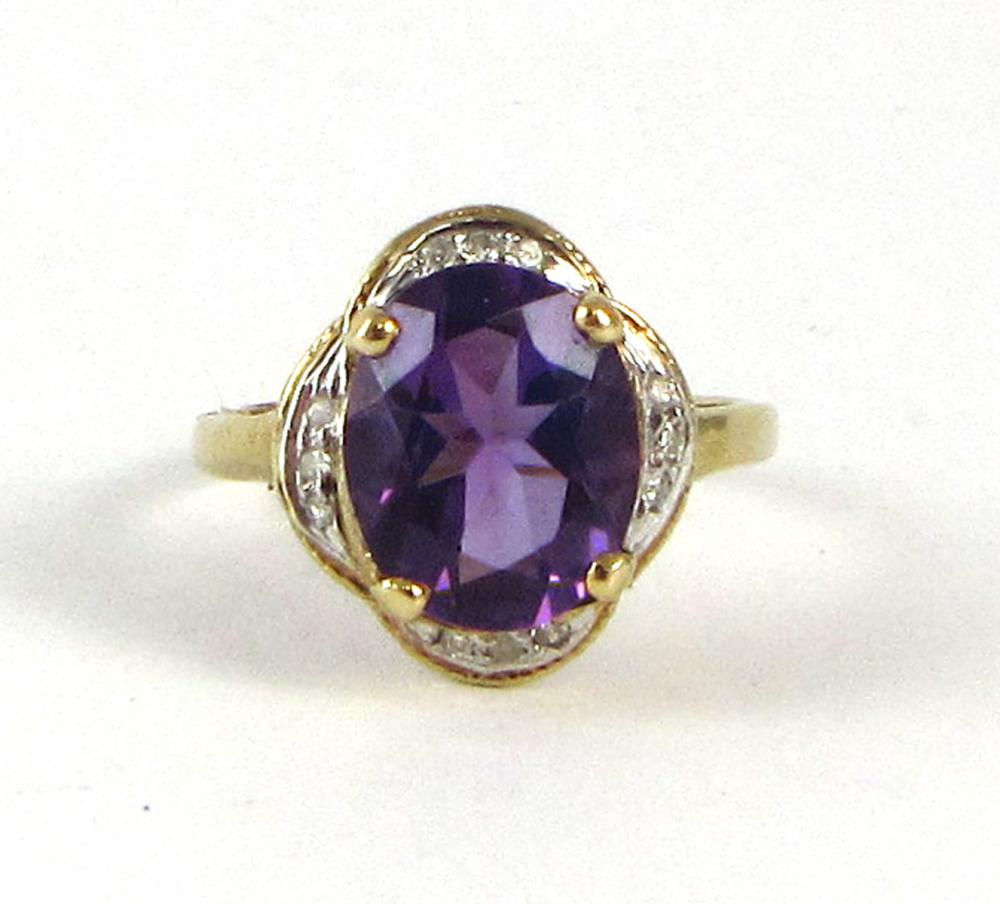 AMETHYST DIAMOND AND FOURTEEN 33e122