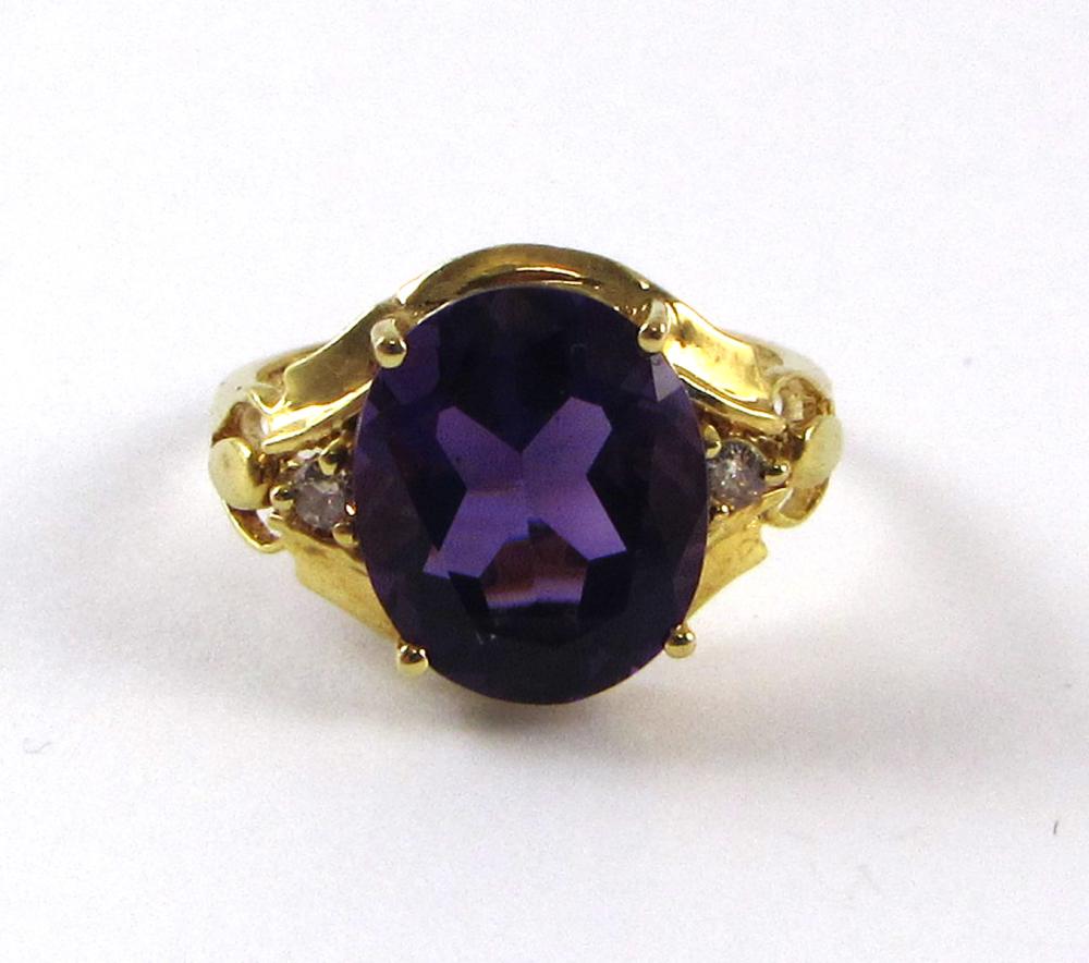 AMETHYST DIAMOND AND FOURTEEN 33e123