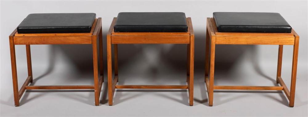 SET OF THREE DOMUS "DANICA" TEAK