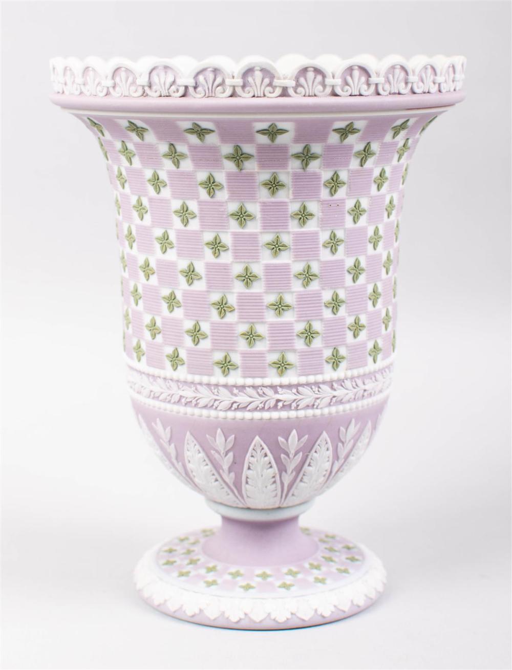 WEDGWOOD LILAC DIP TRICOLOR DICEWARE  33bab8