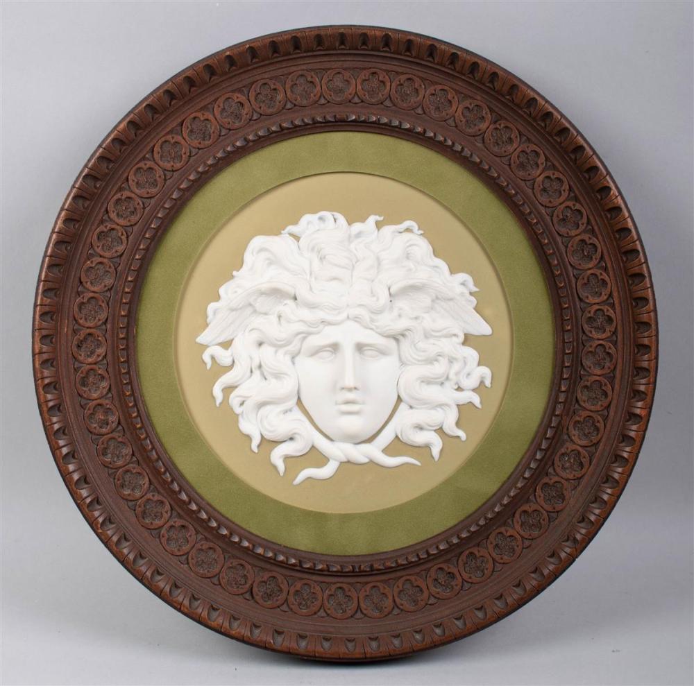 WEDGWOOD SAGE-GREEN JASPERWARE CIRCULAR