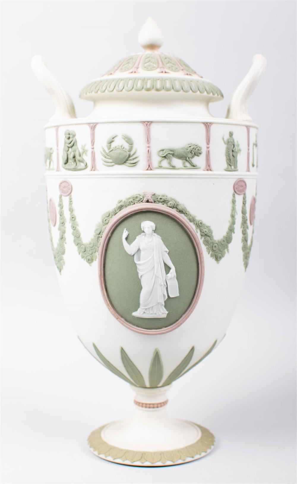 WEDGWOOD WHITE SOLID JASPERWARE