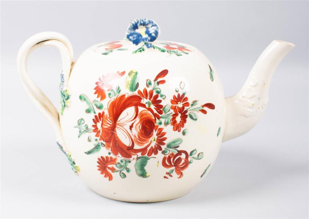 ENGLISH CREAMWARE CABBAGE ROSE