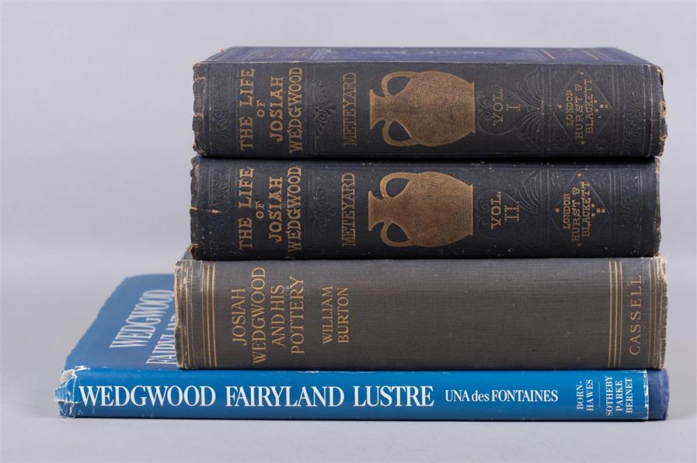 GROUP OF WEDGWOOD REFERENCE BOOKSGROUP