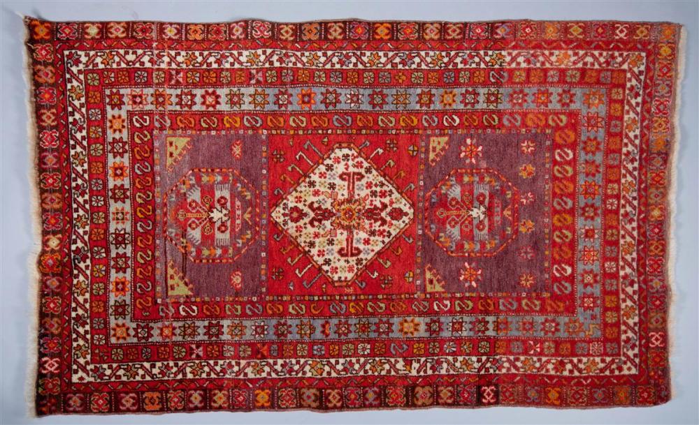 CAUCASIAN TRIBAL WOOL RUGCAUCASIAN 33bb91