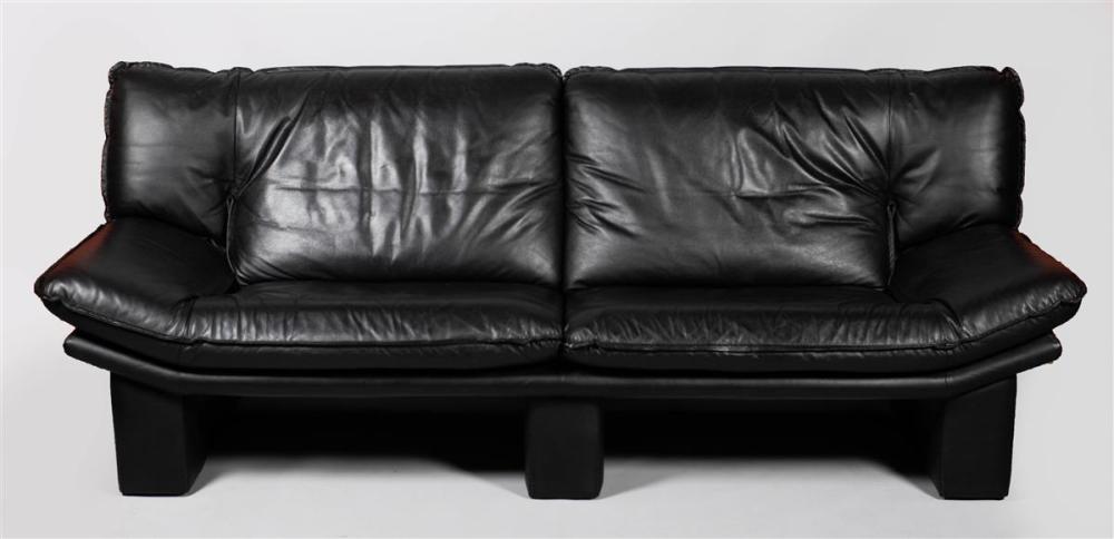 ROCHE BOBOIS CASANOVA BLACK LEATHER