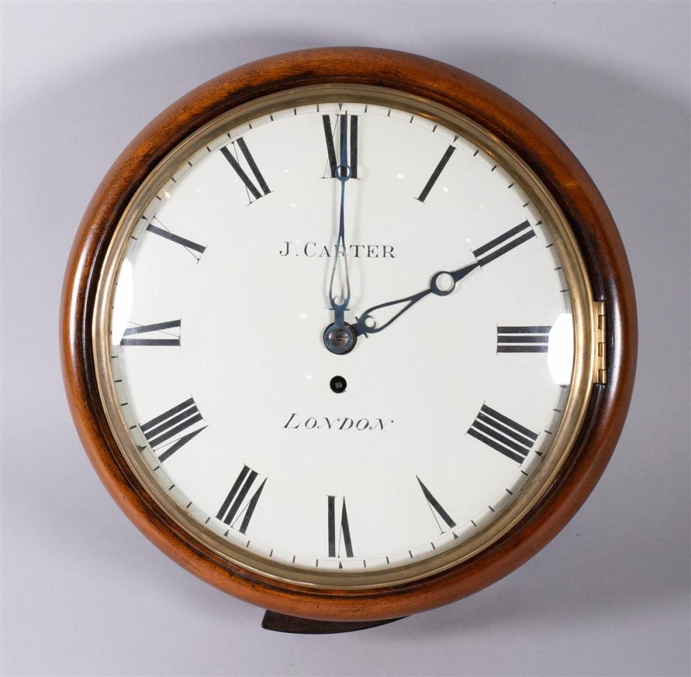 VICTORIAN MAHOGANY WALL CLOCK BY 33bbef