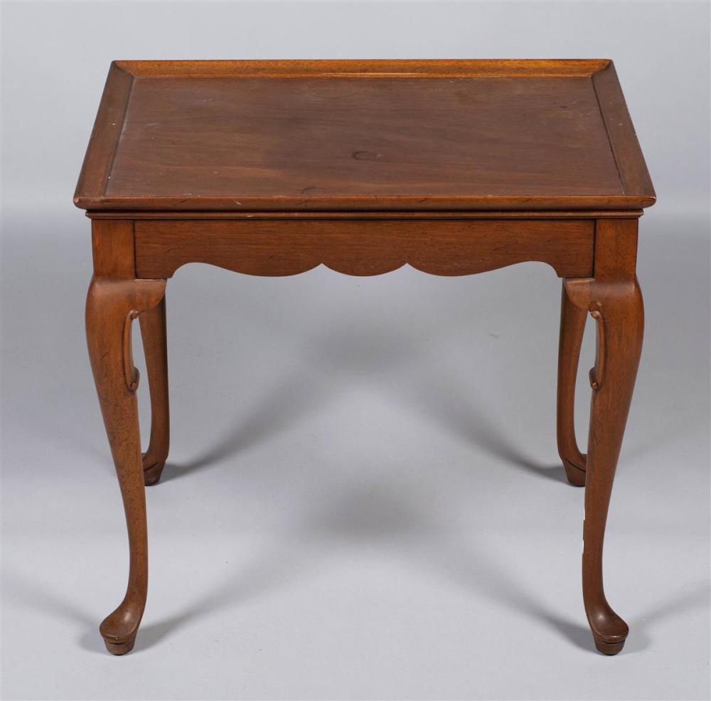 QUEEN ANNE STYLE MAHOGANY SIDE