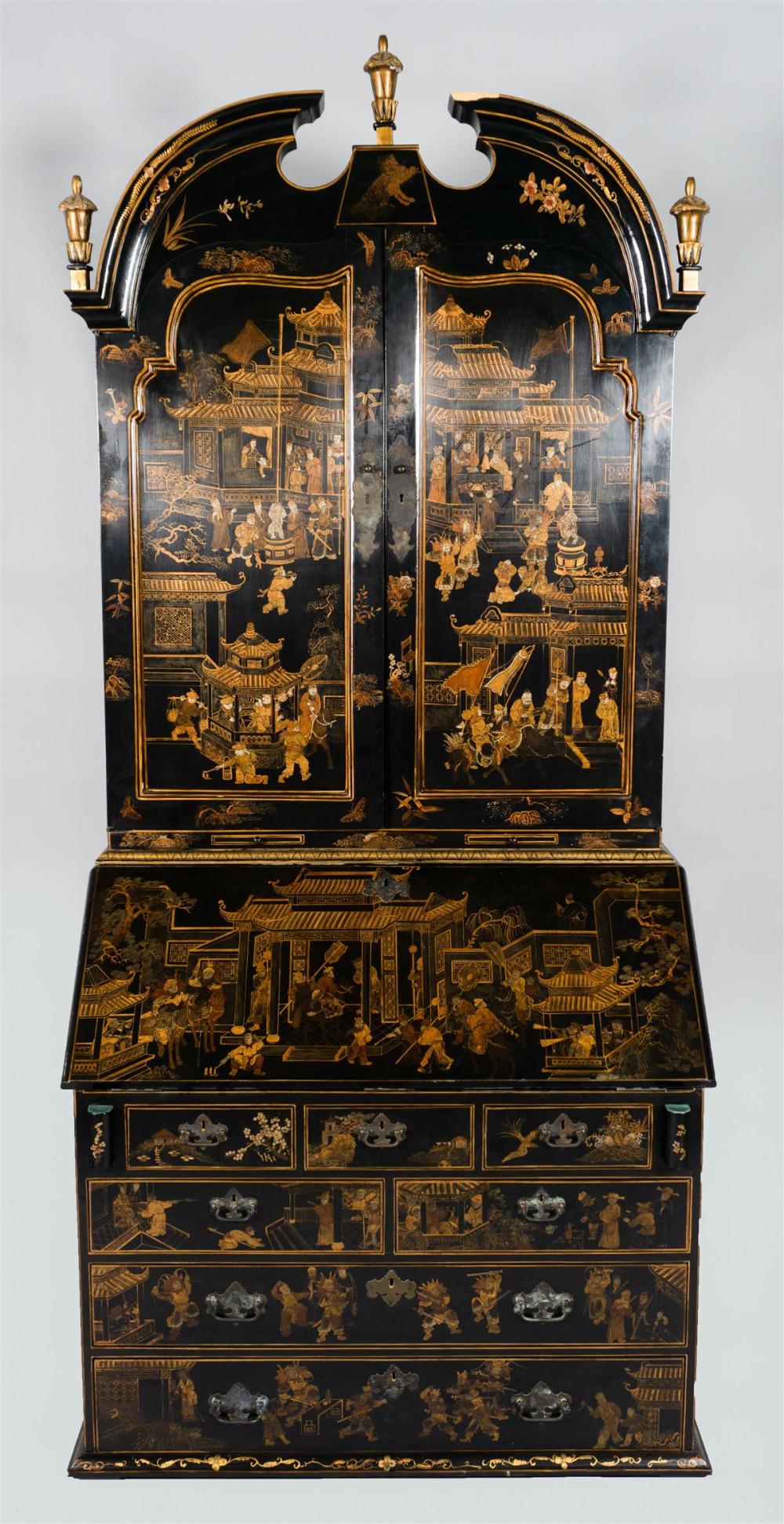 GEORGE I STYLE CHINOISERIE DECORATED 33bc56