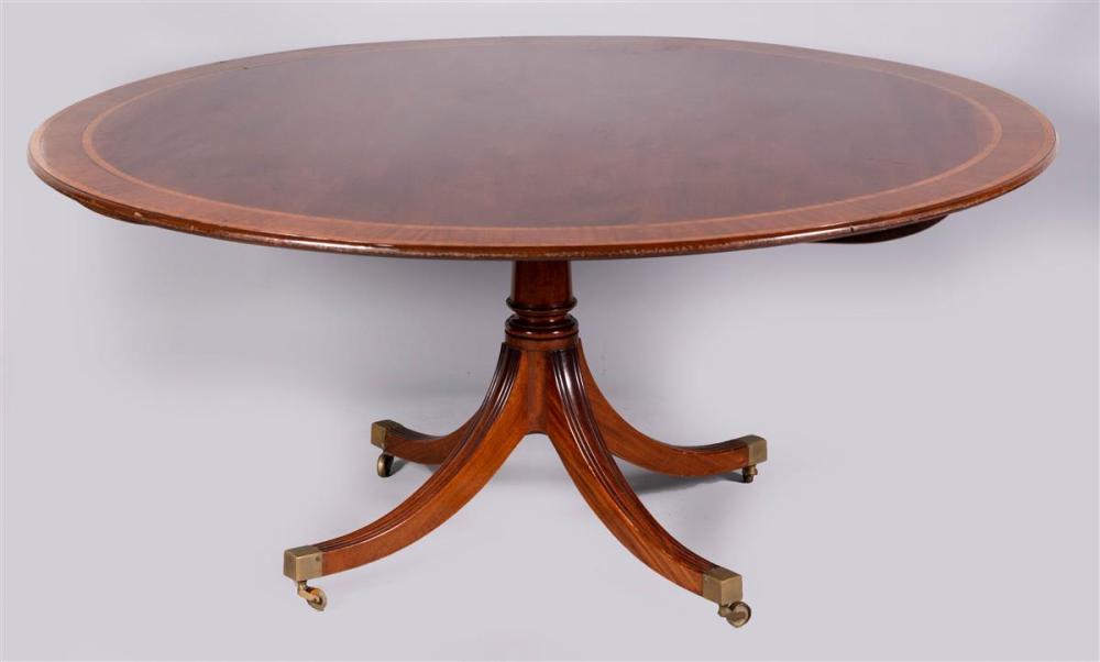 GEORGE III STYLE INLAID MAHOGANY