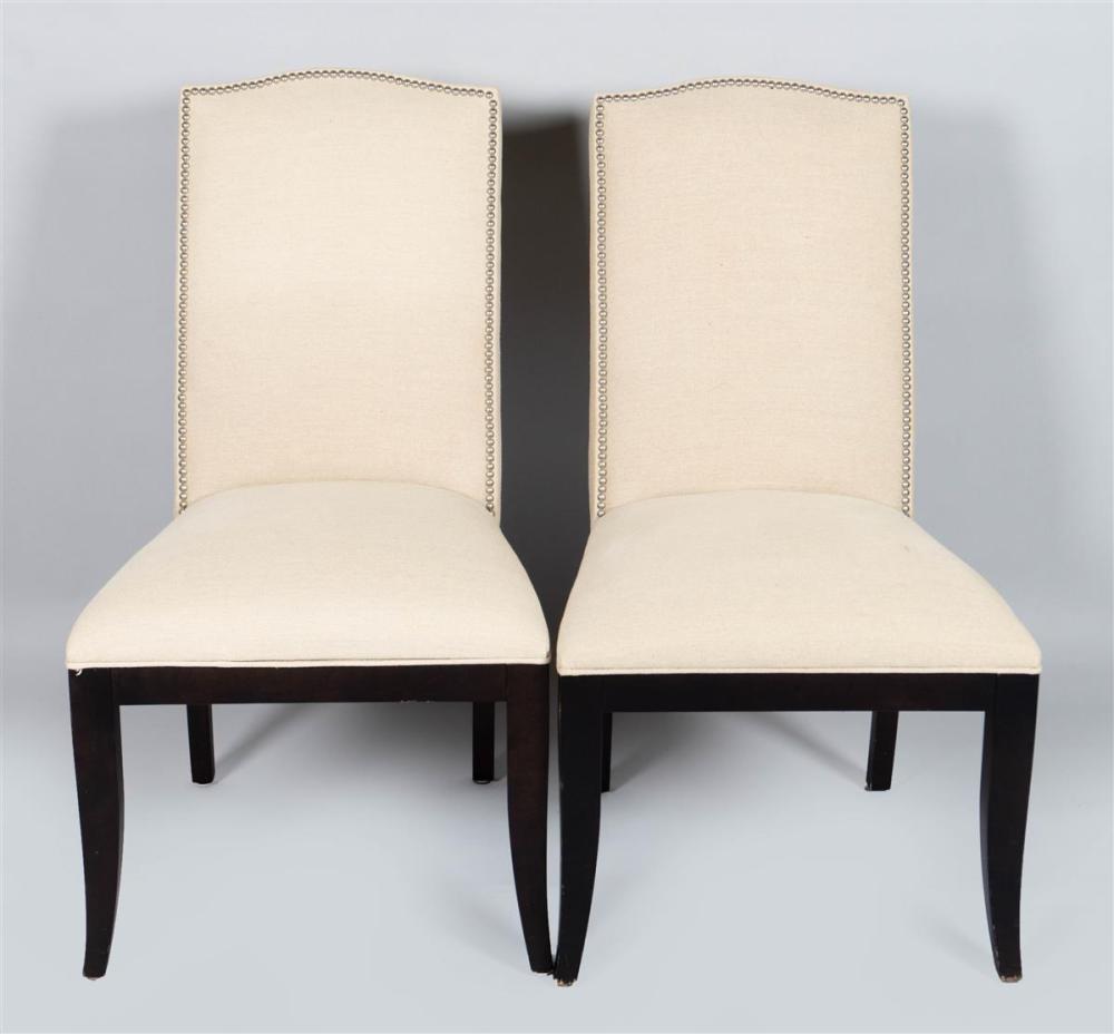 PAIR OF CRATE AND BARREL BLACK 33bcde