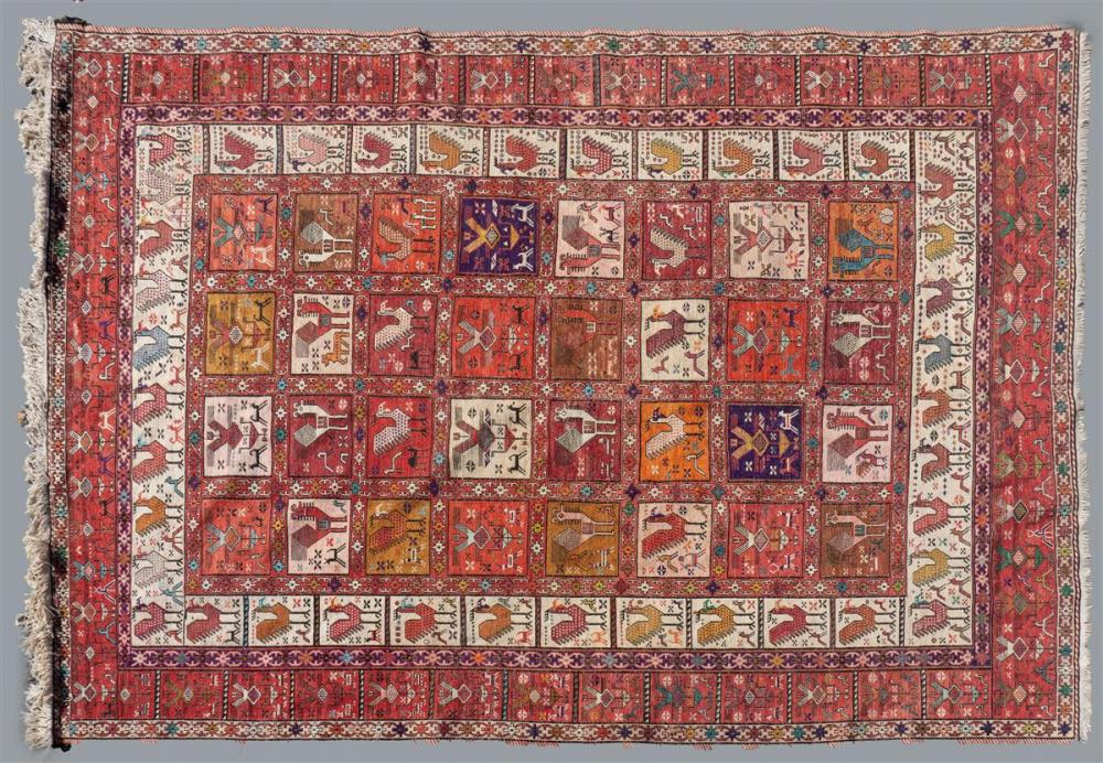 AFGHANI NOMADIC TRIBAL WOOL RUG 33bd17