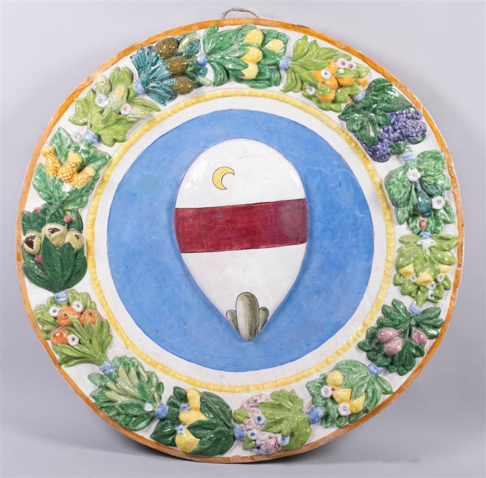 DELLA ROBBIA STYLE LARGE CERAMIC 33bdd9