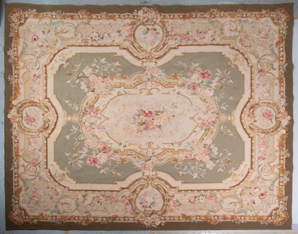 AUBUSSON DESIGN FLORAL TAPESTRY 33be64