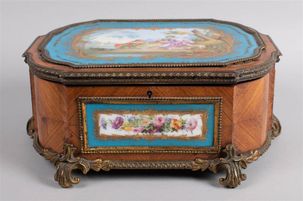 FRENCH KINGWOOD JEWEL CASKET INSET 33bea2