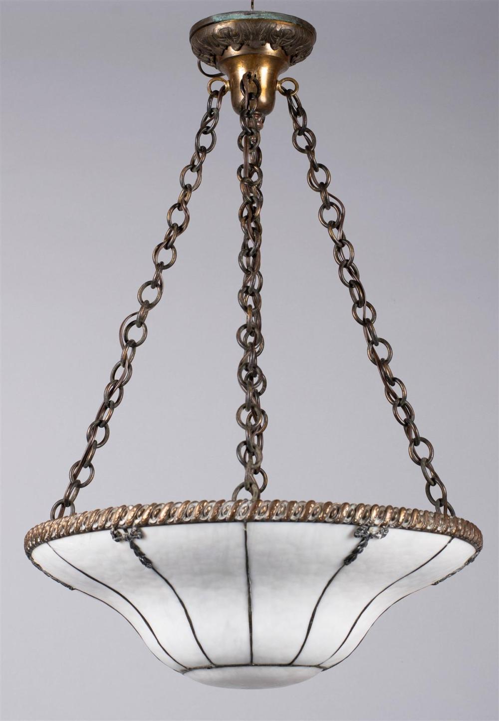 INVERTED GLASS DOME CHANDELIER 33bf92