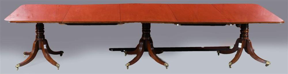 LATER GEORGE III MAHOGANY THREE 33bfa7