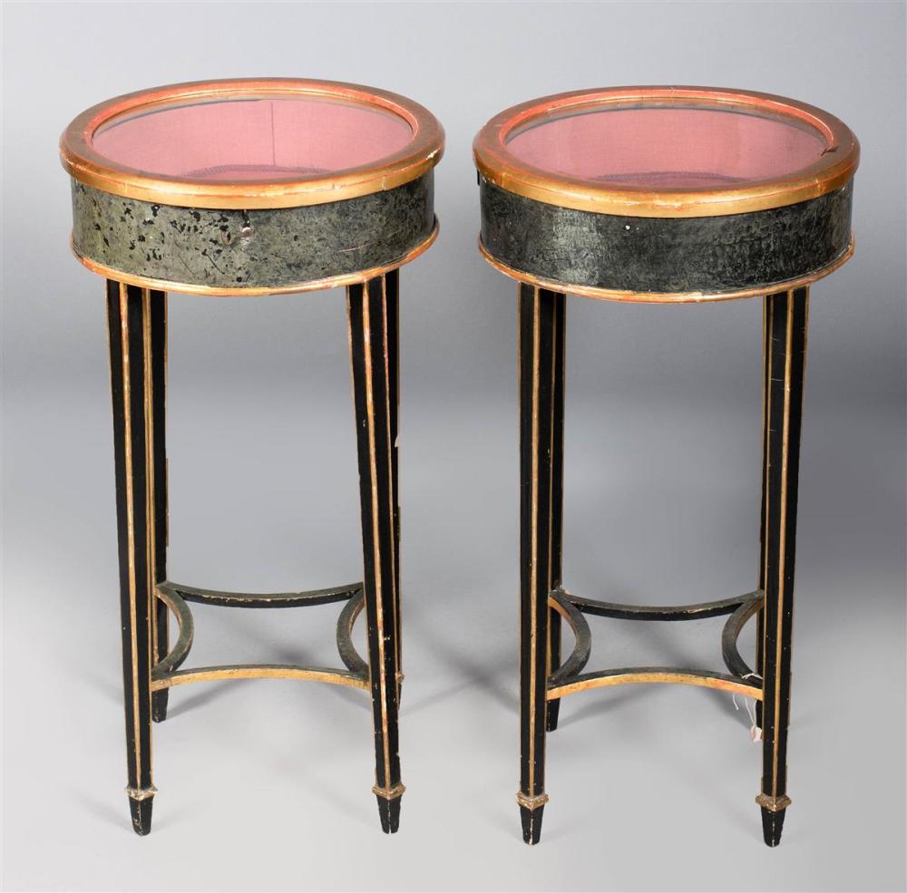 PAIR OF NEOCLASSICAL STYLE PARCEL GILT 33bfe1