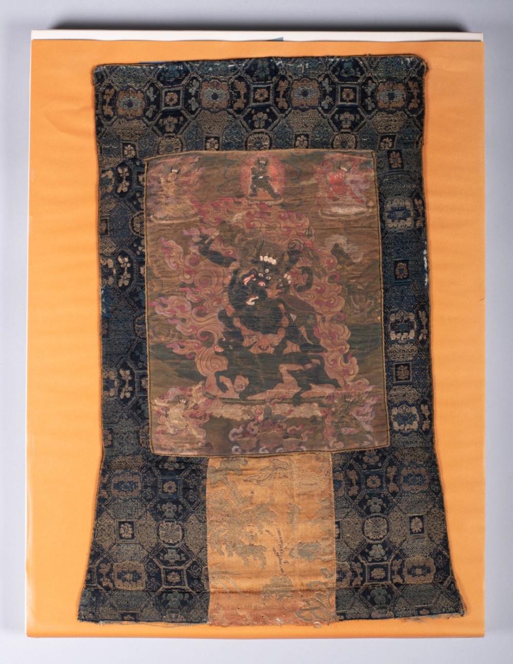 SINO TIBETAN THANGKA DEPICTING 33bffb