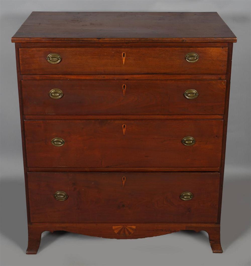 FEDERAL INLAID MAHOGANY CHEST OF 33c009