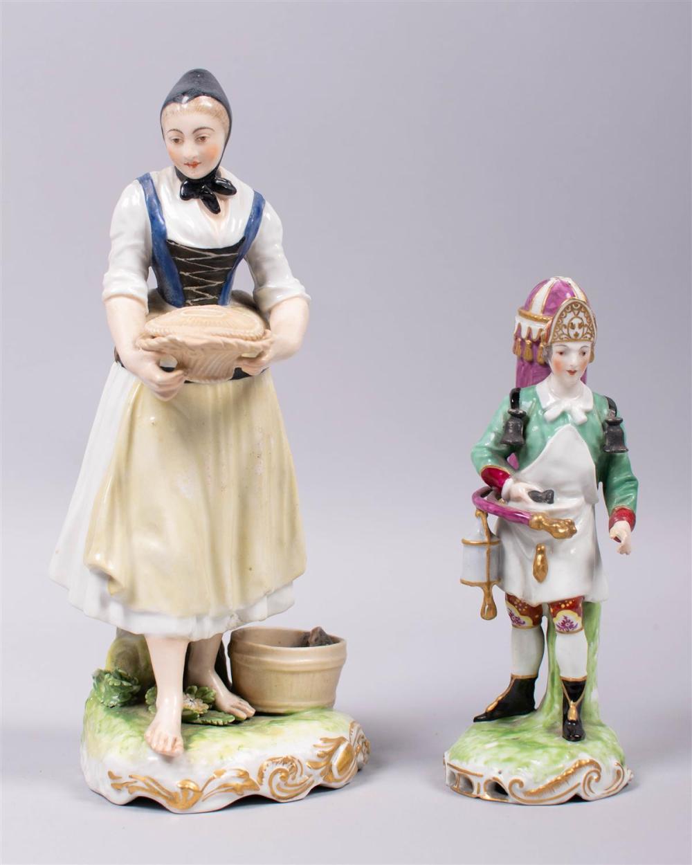 TWO SAMSON ET CIE. PORCELAIN CRIS