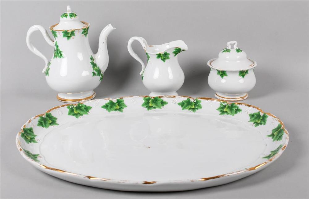 MEISSEN PORCELAIN GREEN AND GILT 33c0aa