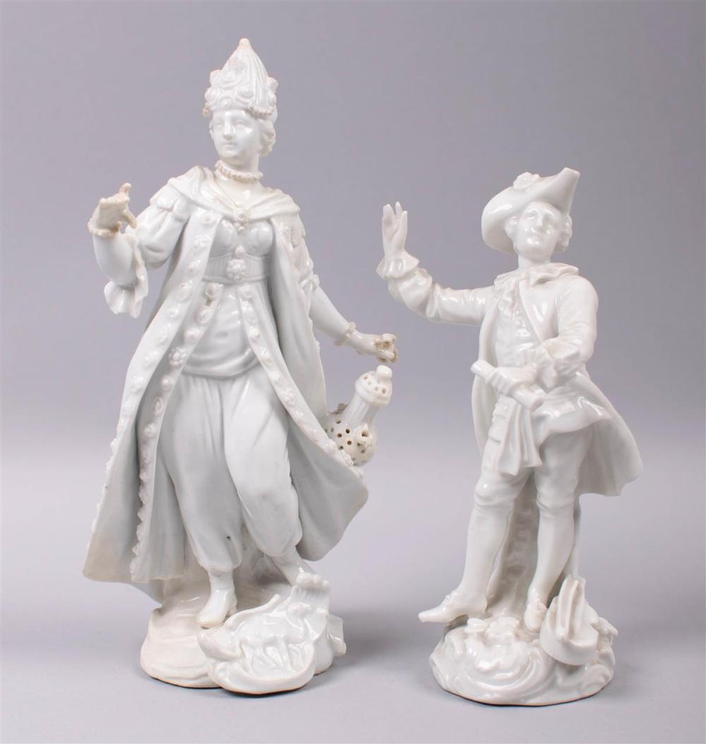 MEISSEN FIGURE EMBLEMATIC OF THE