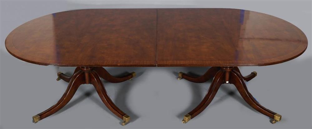 GEORGE III STYLE INLAID MAHOGANY