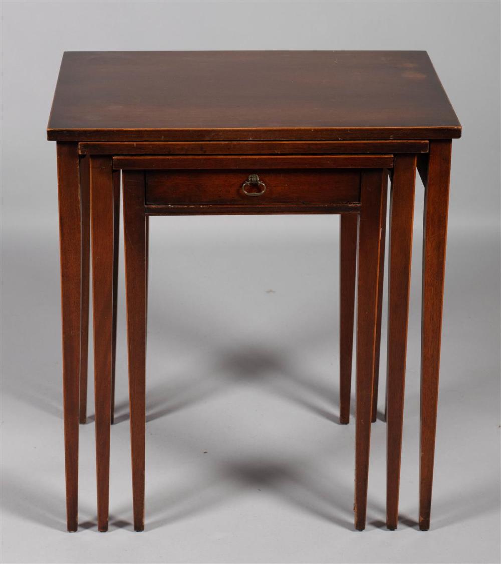 SET OF THREE MAHOGANY ASSOCIATION 33c129