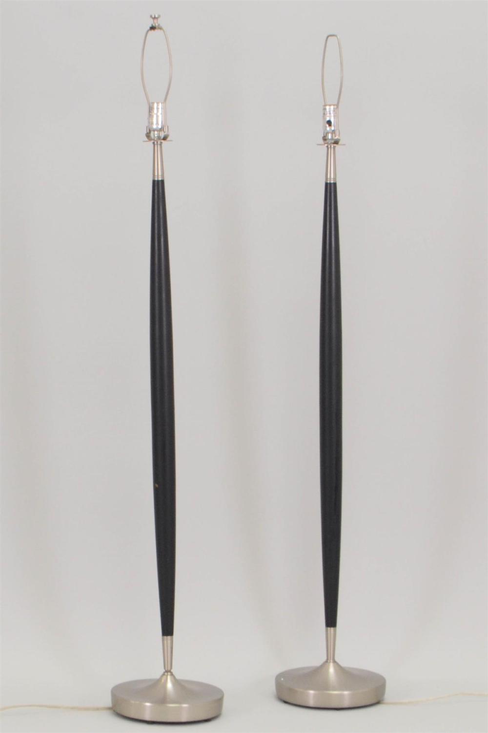 PAIR OF RESTORATION HARDWARE BLACK