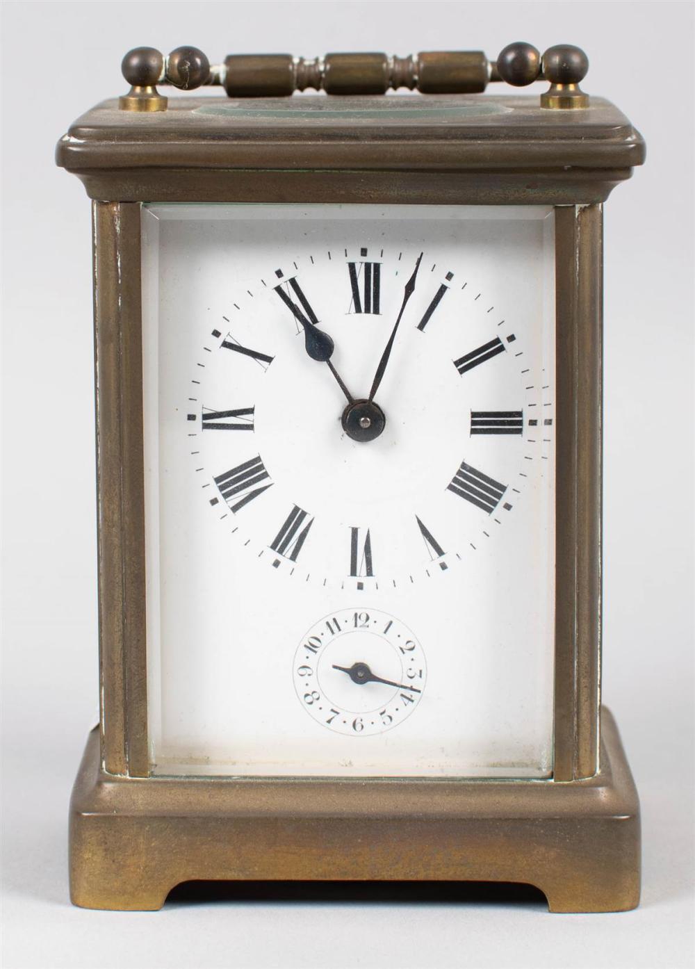 CARRIAGE CLOCK WITH ALARMCARRIAGE CLOCK