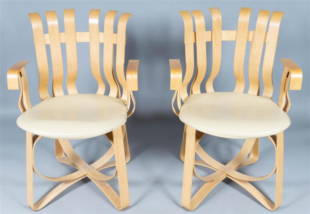 PAIR OF 'HAT TRICK' CHAIRS DESIGNED