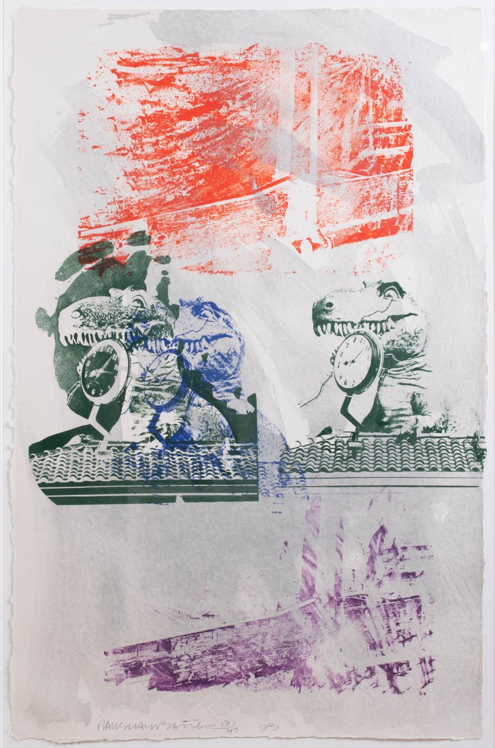 ROBERT RAUSCHENBERG AMERICAN 1925 2008  33c3b2