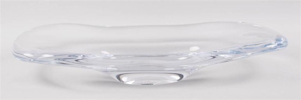 OBLONG PRESENTATION GLASS BOWL,