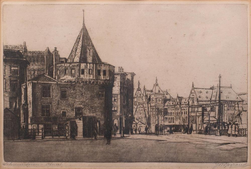  SCHREIERSTOREN AMSTERDAM ETCHING  33c416