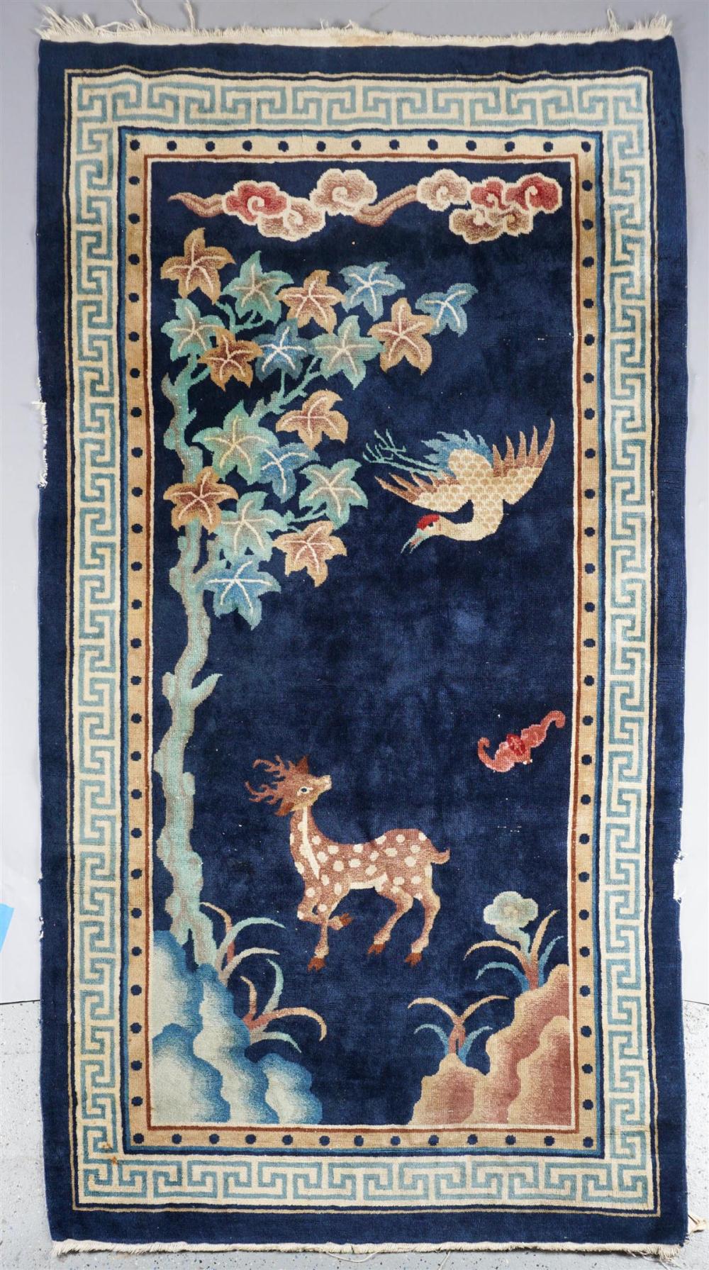 CHINESE WOOL RUG APPROX 6 9 1 2  33c503
