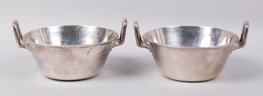 PAIR OF EDWARD VII SILVER OPEN