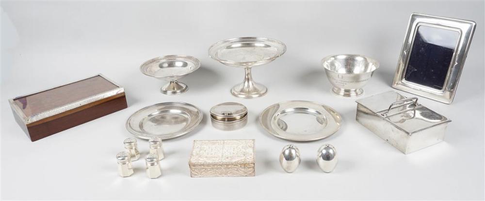 GROUP OF SILVER TABLEWARESGROUP 33c5c6