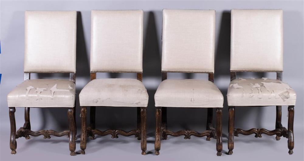 SET OF FOUR LOUIS XIV STYLE BEECHWOOD 33c5e4