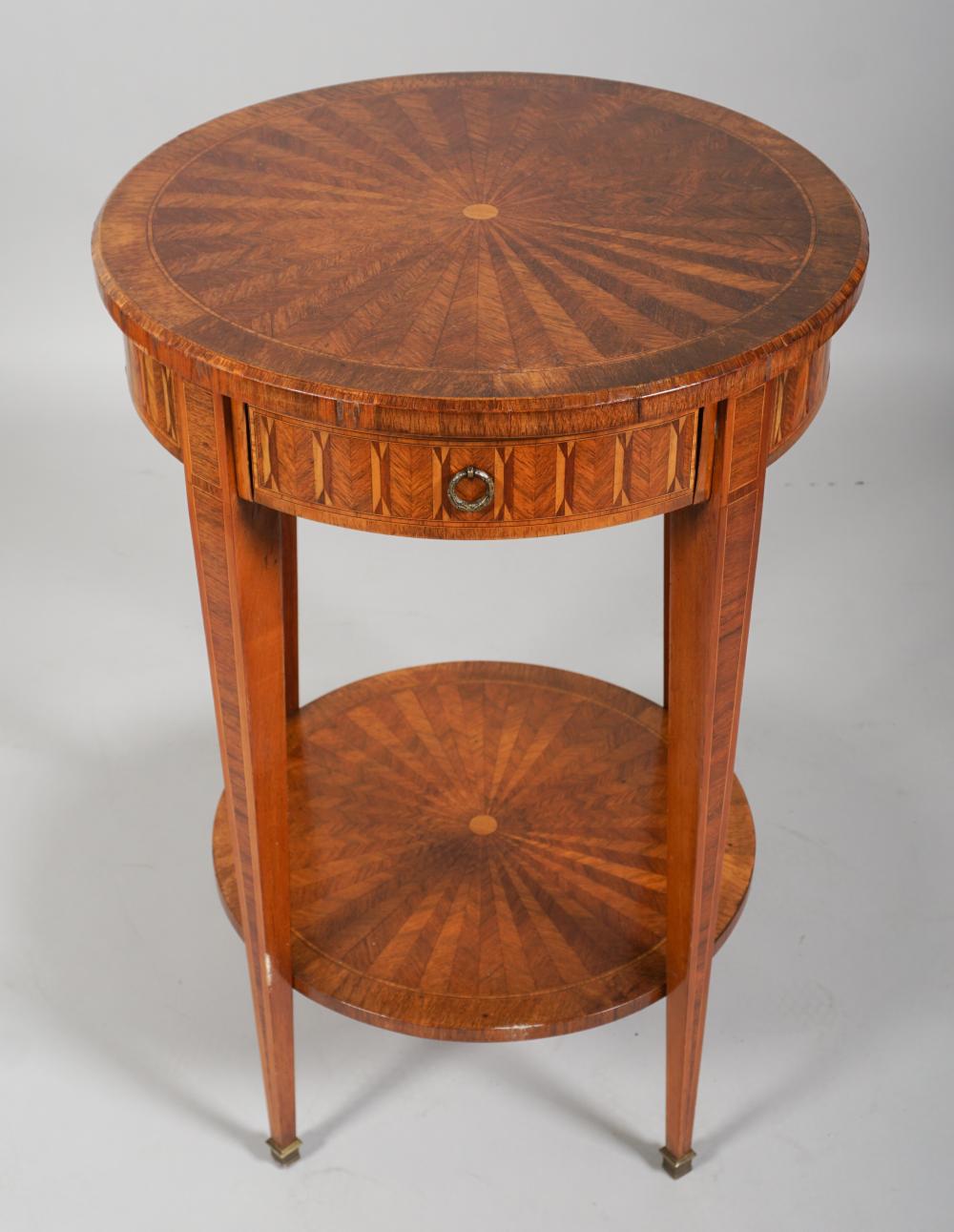 LOUIS XVI STYLE PARQUETRY INLAID