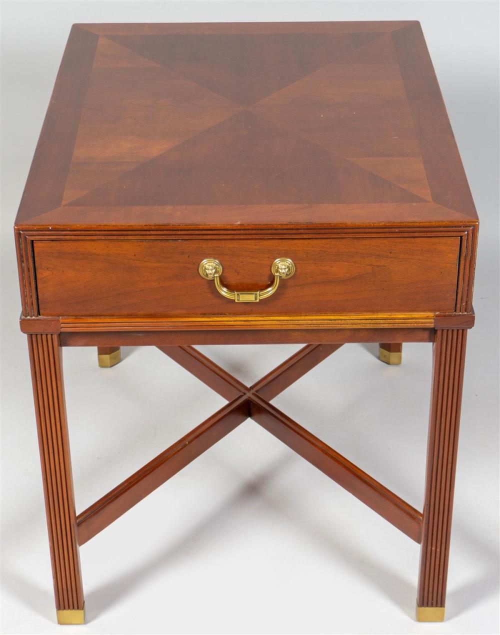 REGENCY STYLE INLAID MAHOGANY END 33c617