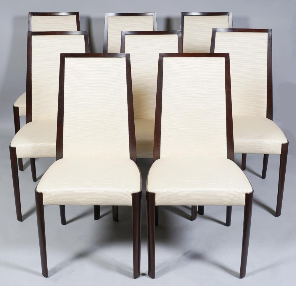 SET OF EIGHT CONTEMPORARY MAHOGANY 33c68f