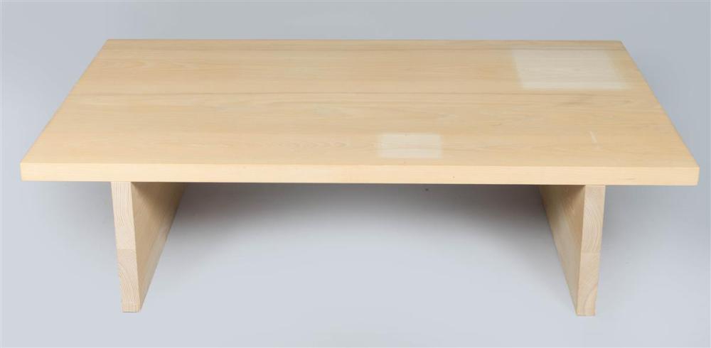 CONTEMPORARY PINE COFFEE TABLE