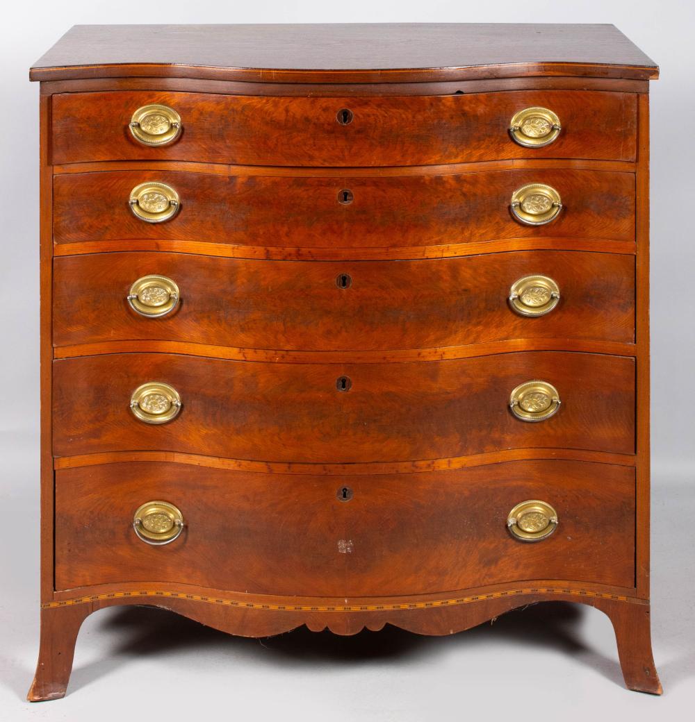 FEDERAL STYLE INLAID MAHOGANY CHEST 33c73d