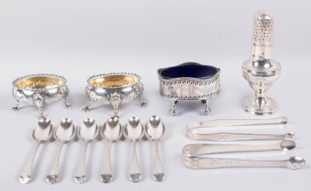 COLLECTION OF GEORGE III SILVER PIECES