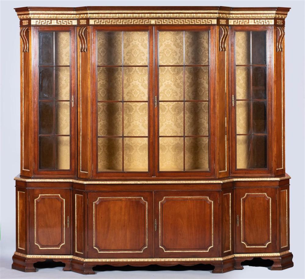 GEORGE III STYLE PARCEL GILT MAHOGANY 33c827