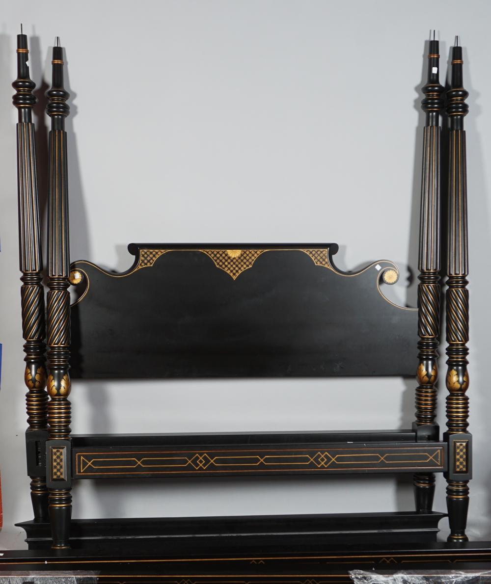 REGENCY STYLE PARCEL GILT BLACK 33c83c