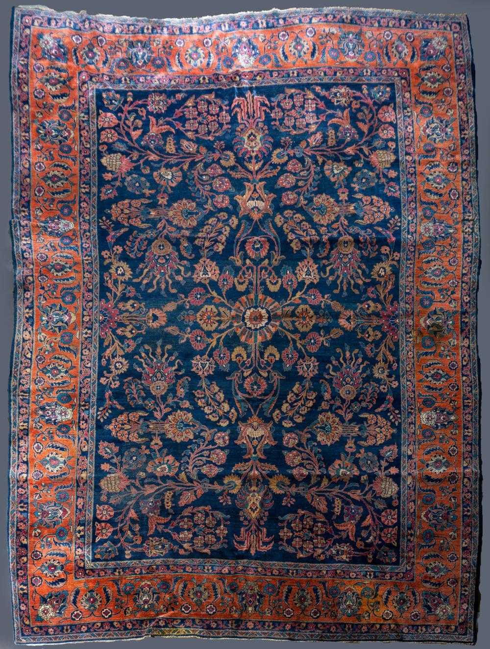 ANTIQUE PERSIAN MAHJORAN SAROUK 33c8c8